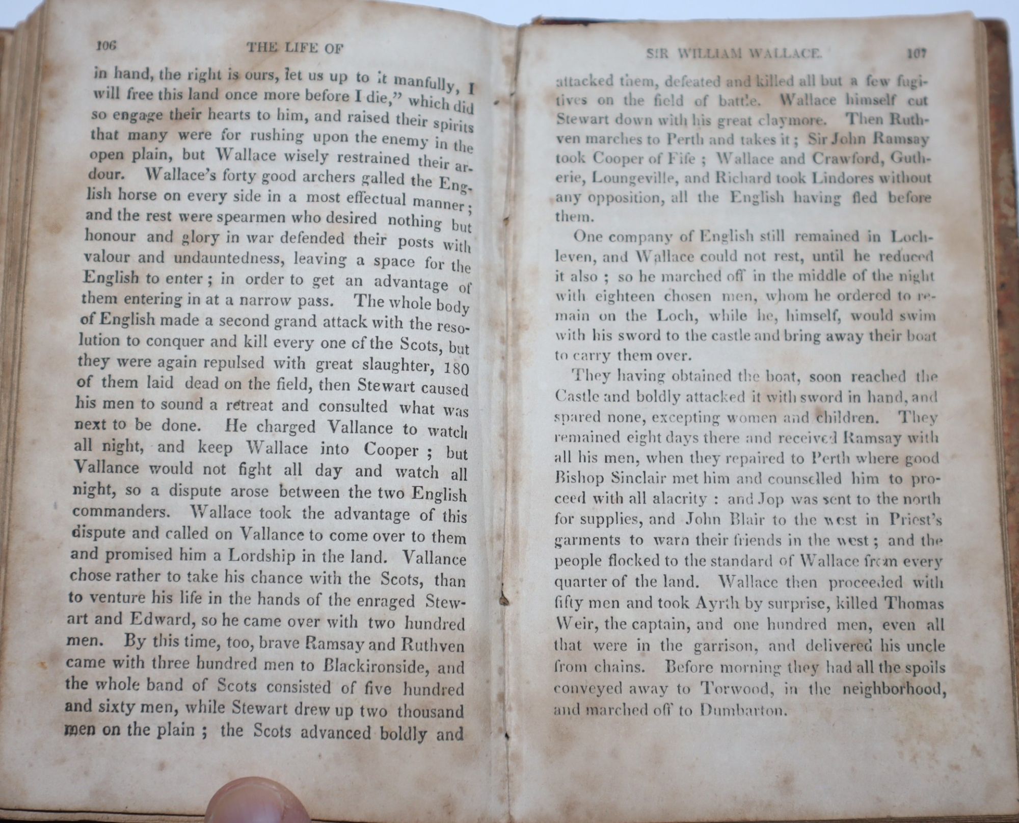 The Life of Sir William Wallace, The Governor General of Scotland, and Hero of the Scottish Chiefs. Containing his Parentage, Adventures, Heroic Achievements, Imprisonments and Death; Drawn from Authentic Materials of Scottish History