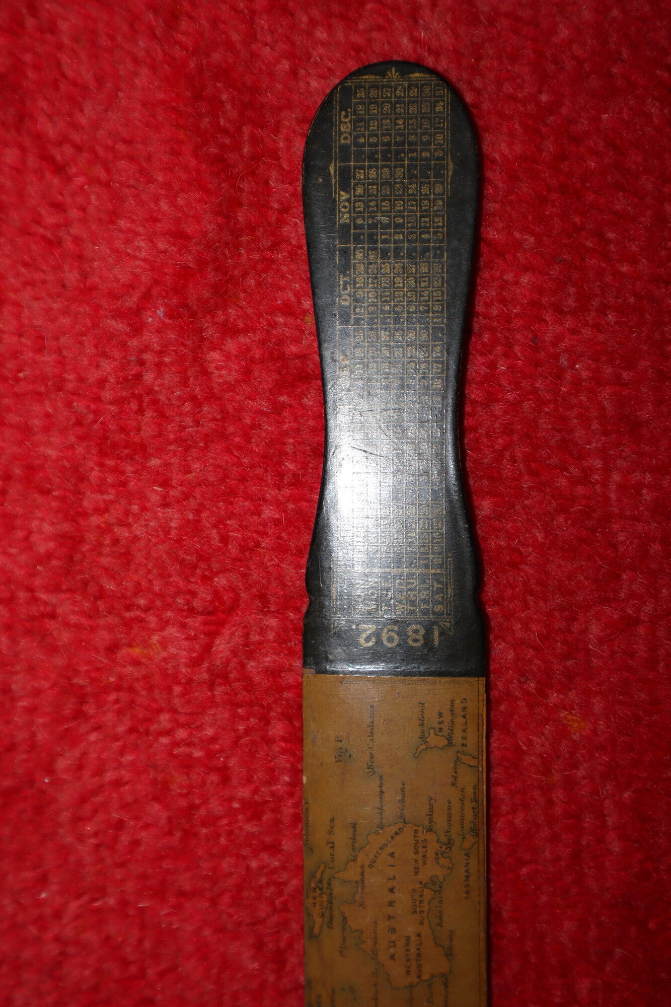 The Eastern Telegraph Company, Limited 1892 Page Turner with a Map of the World