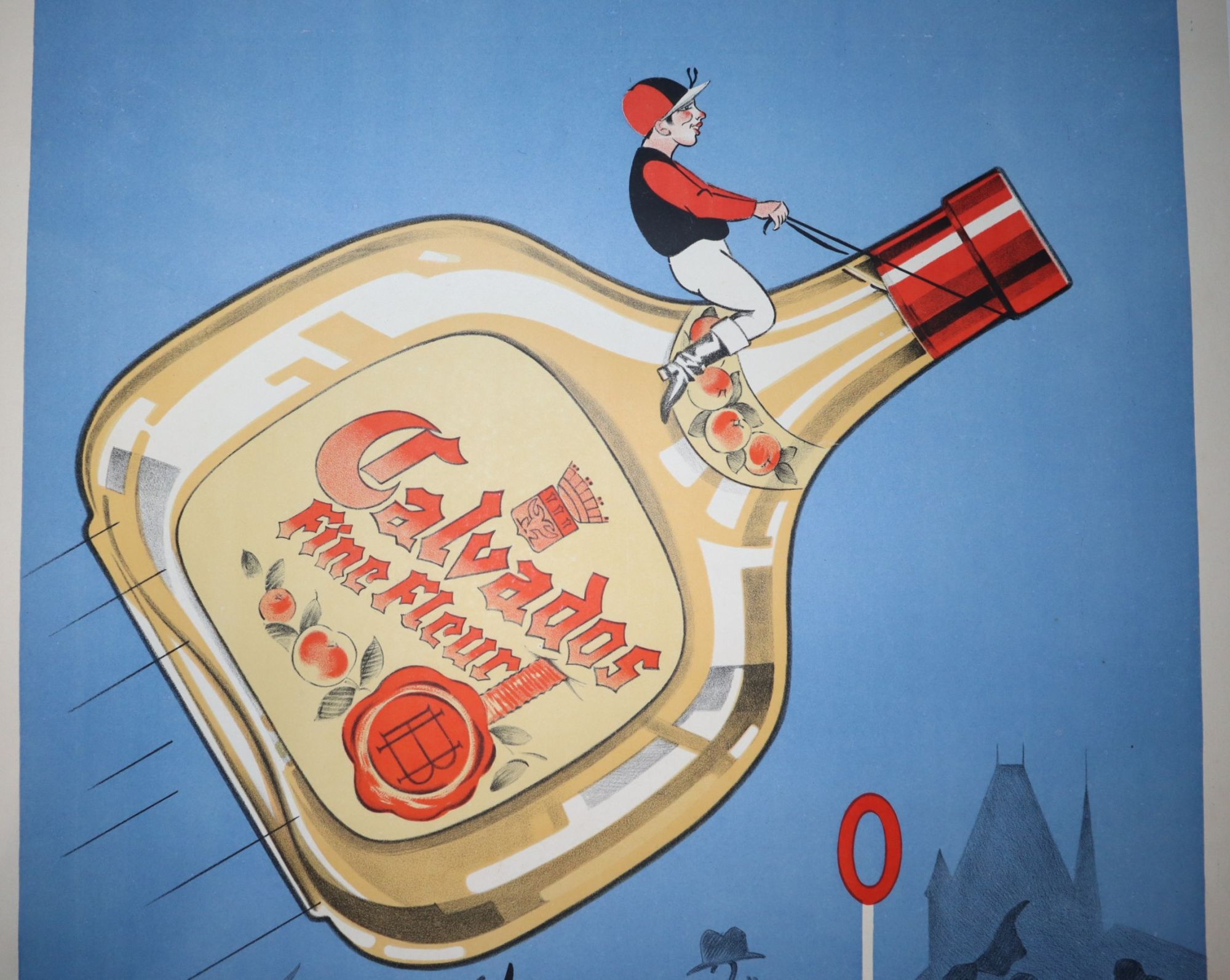 [Poster] Le Premier de Calvados. Calvados Fine Fleur. LAigle (Orne)