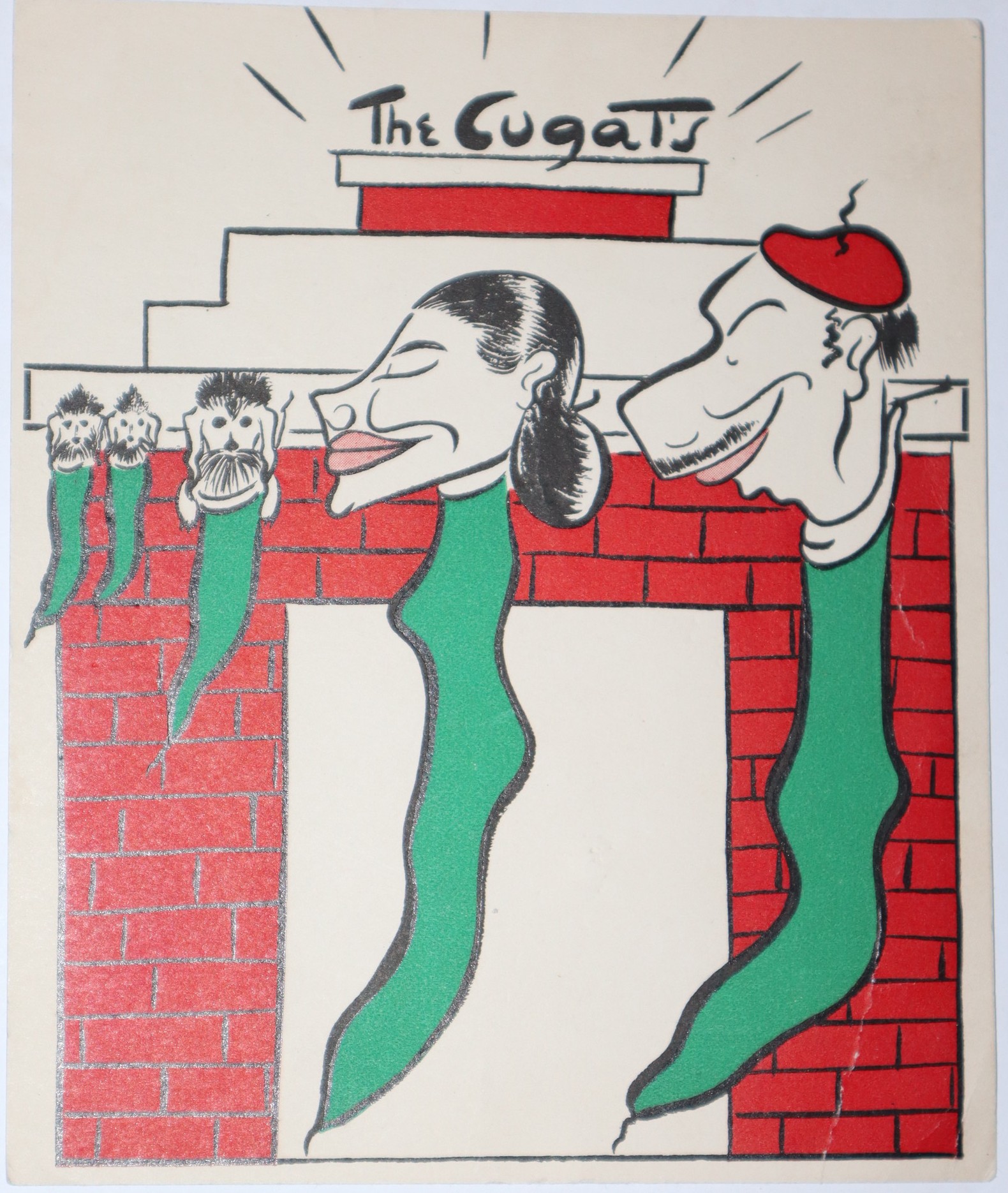 Christmas Card from The Cugats (Xavier Cugat)