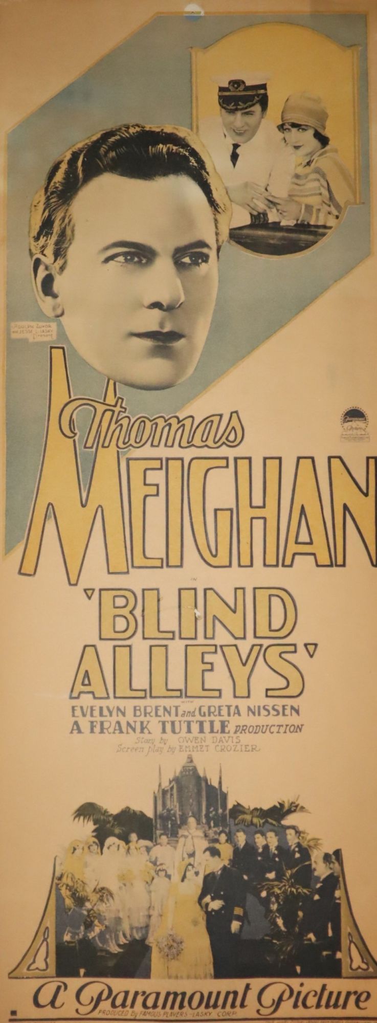 [Movie Poster] Adolph Zukor and Jesse Lasky Present Thomas Meighan 