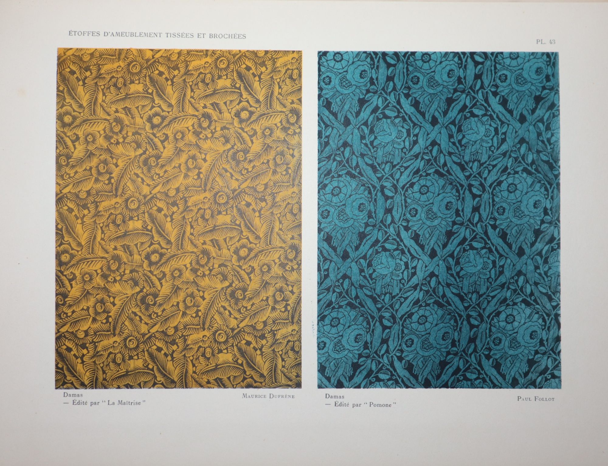 toffes dAmeublement Tisses et Broches