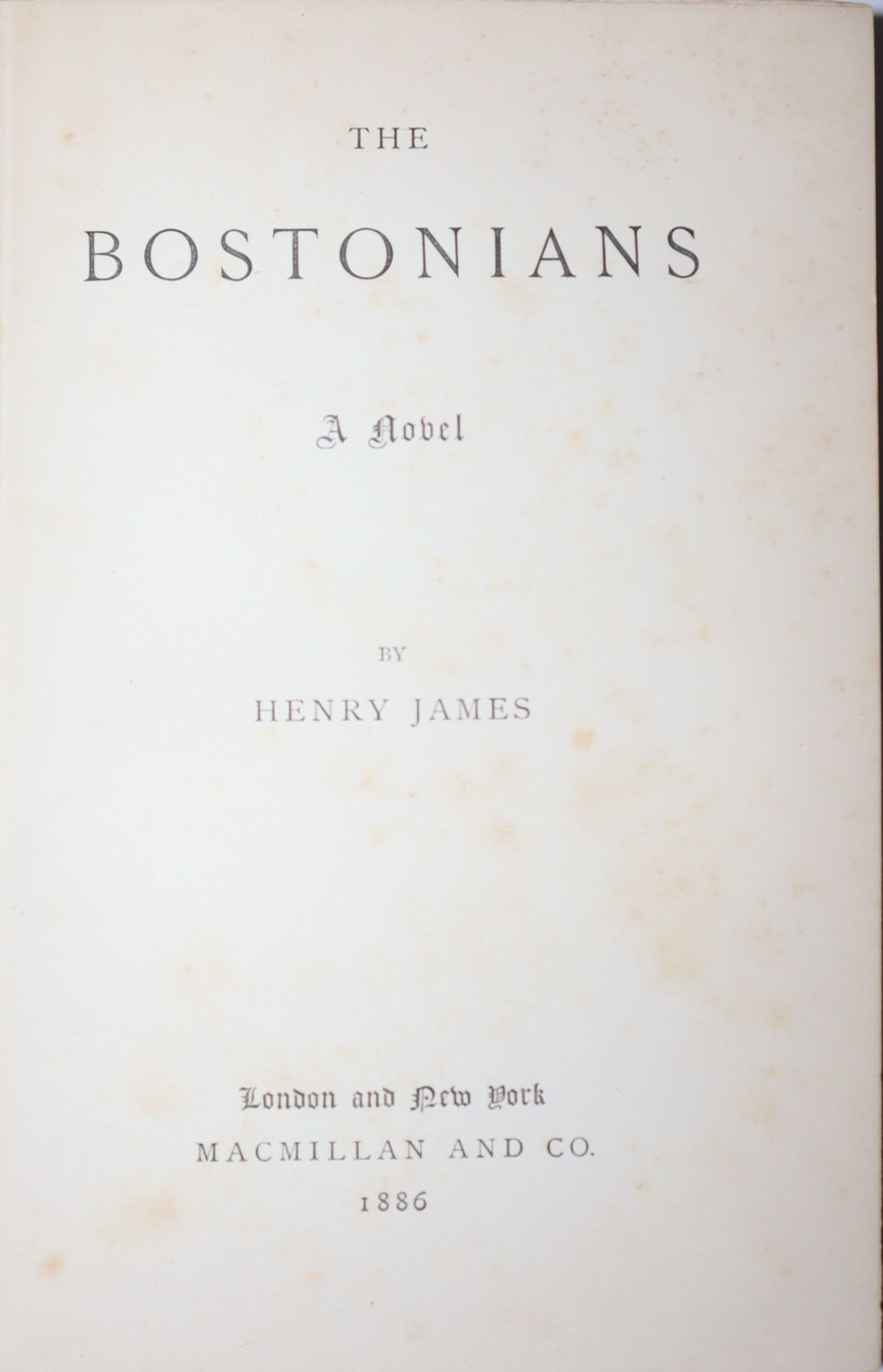 The Bostonians