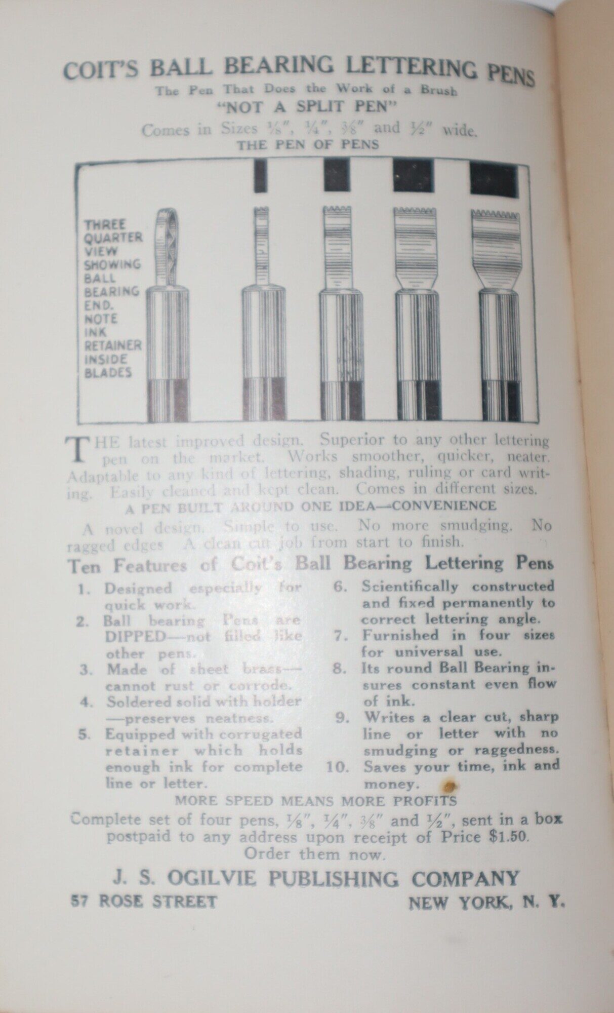 How to Paint Signs and Sho' Cards. Revised and Combined with the Coast to Coast Book of Lettering and Design. A Complete Course of Self-Instruction Containing 100 Alphabets and Designs