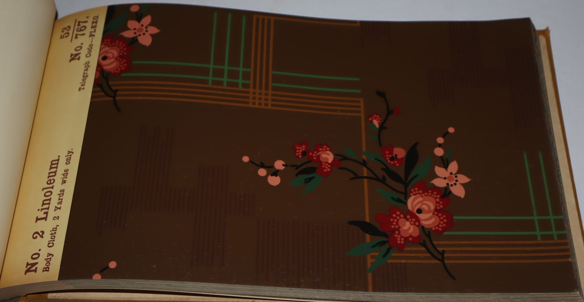 Nairn's No 2 Linoleum 1930