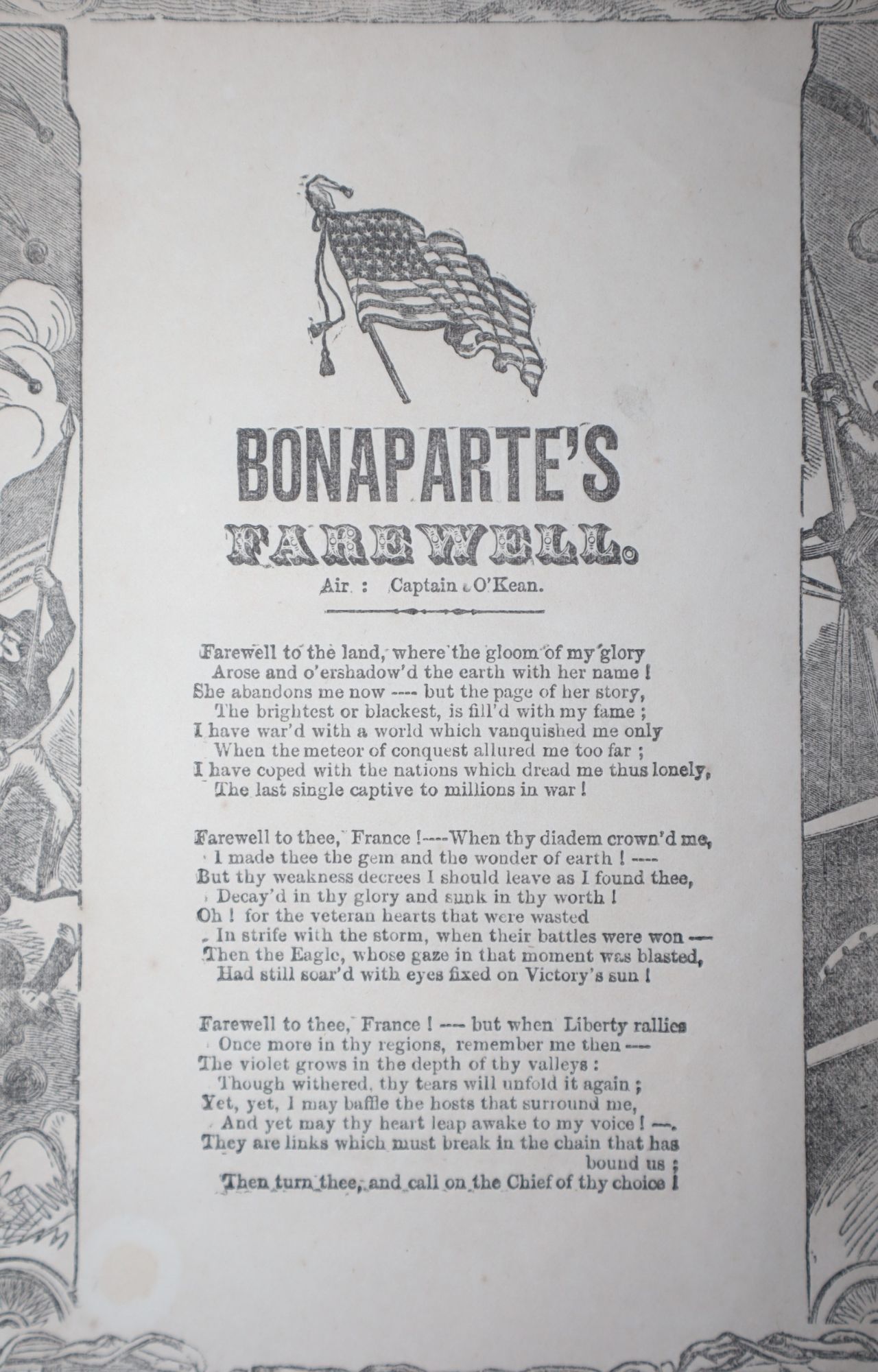 Image for Bonaparte's Farewell Bonaparte's Farewell