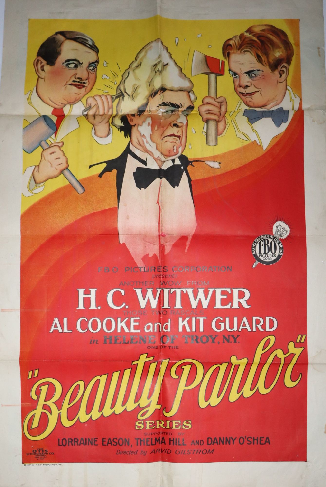 [Movie Poster] FBO Picture Corporation Presents Another Wow from H.C. Witwer Those Two Rascals Al Cooke and Kit Guard in Helene of Troy, N.Y. One of the 