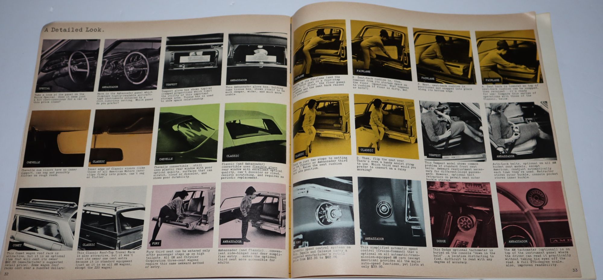 The X-Ray Method of looking at the 1966 cars