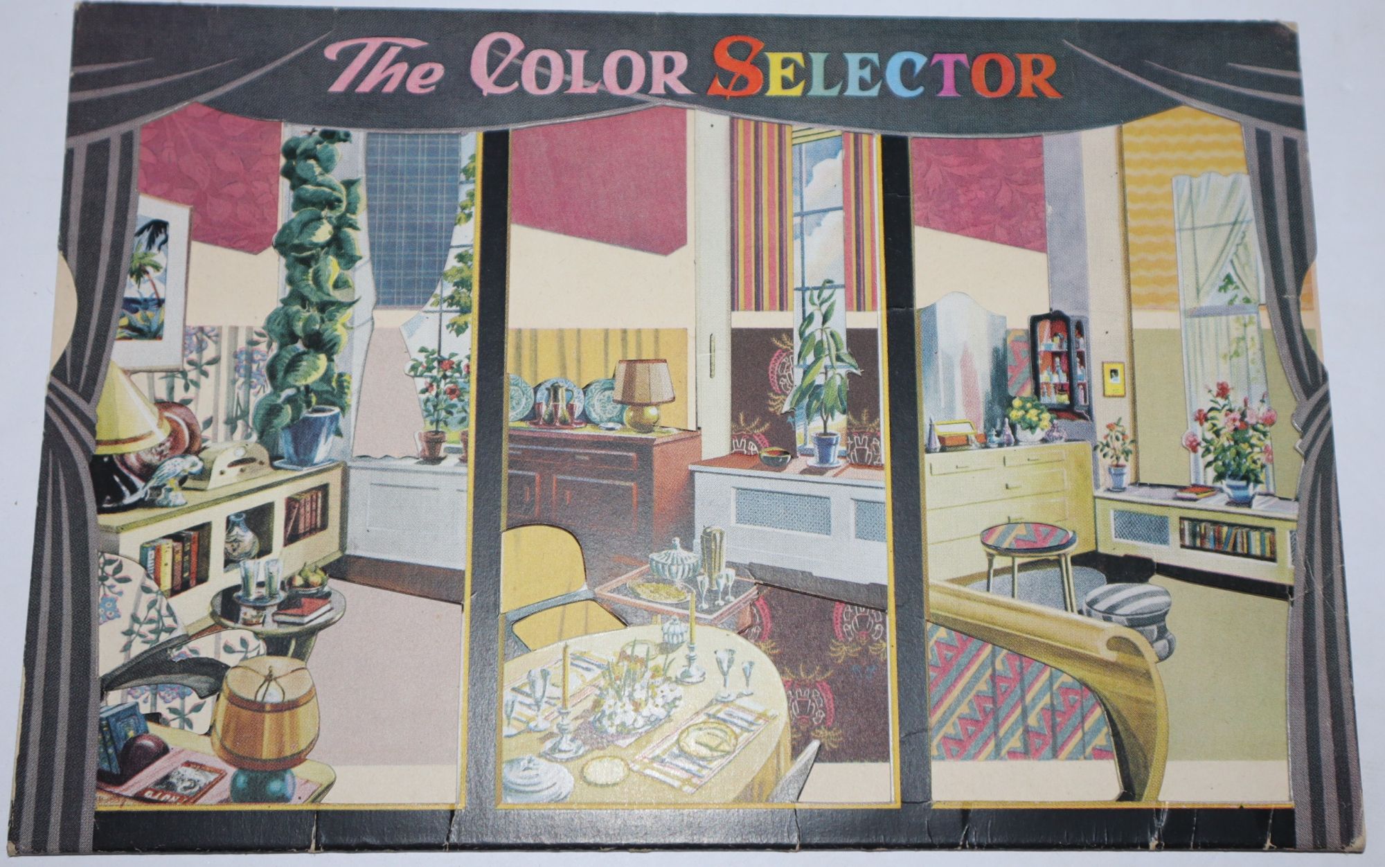 The Color Selector. Supplement to Popular Home Decoration. The Practical Guide to 48 Correct Color Combinations