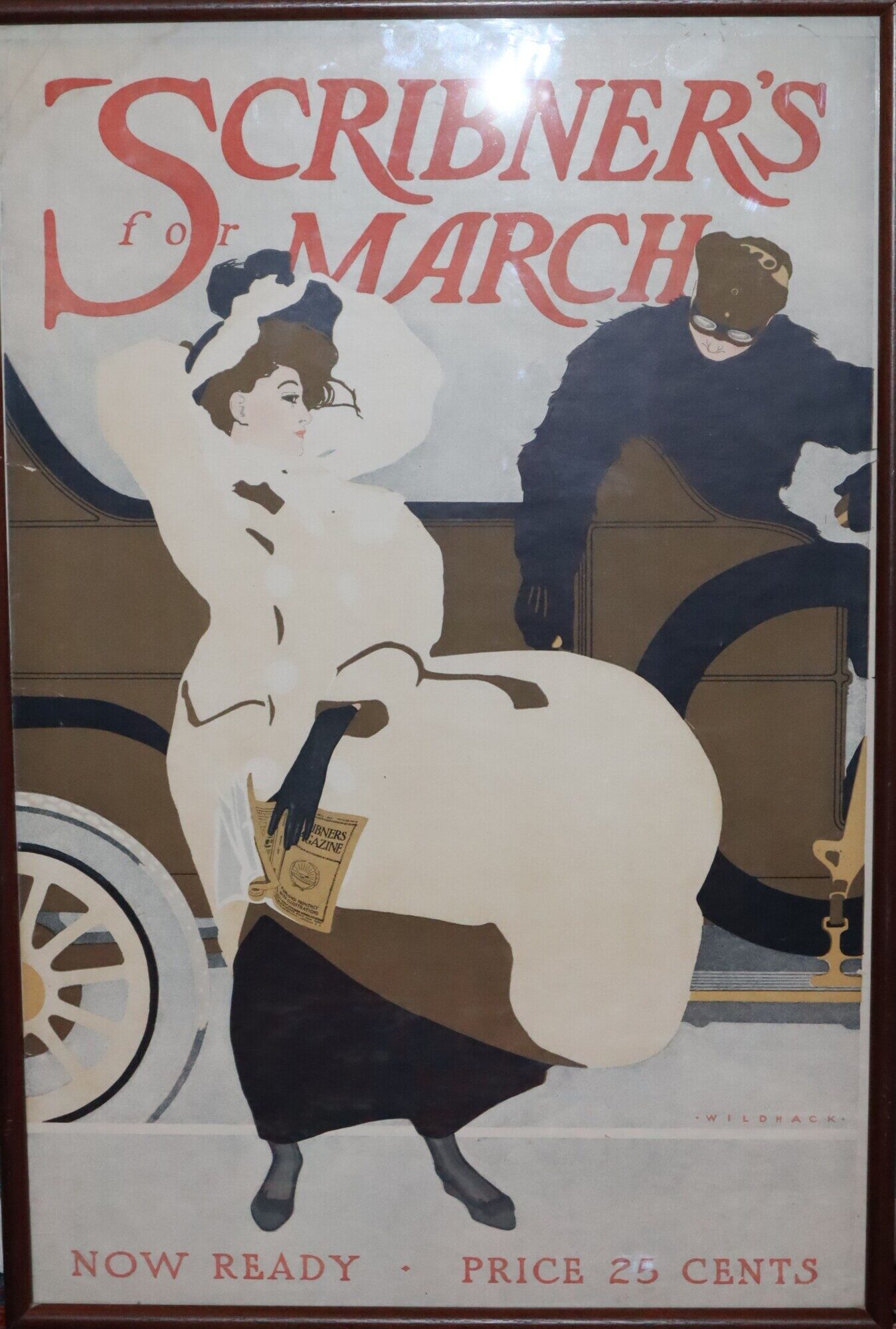 [Framed Poster] Scribner's for March