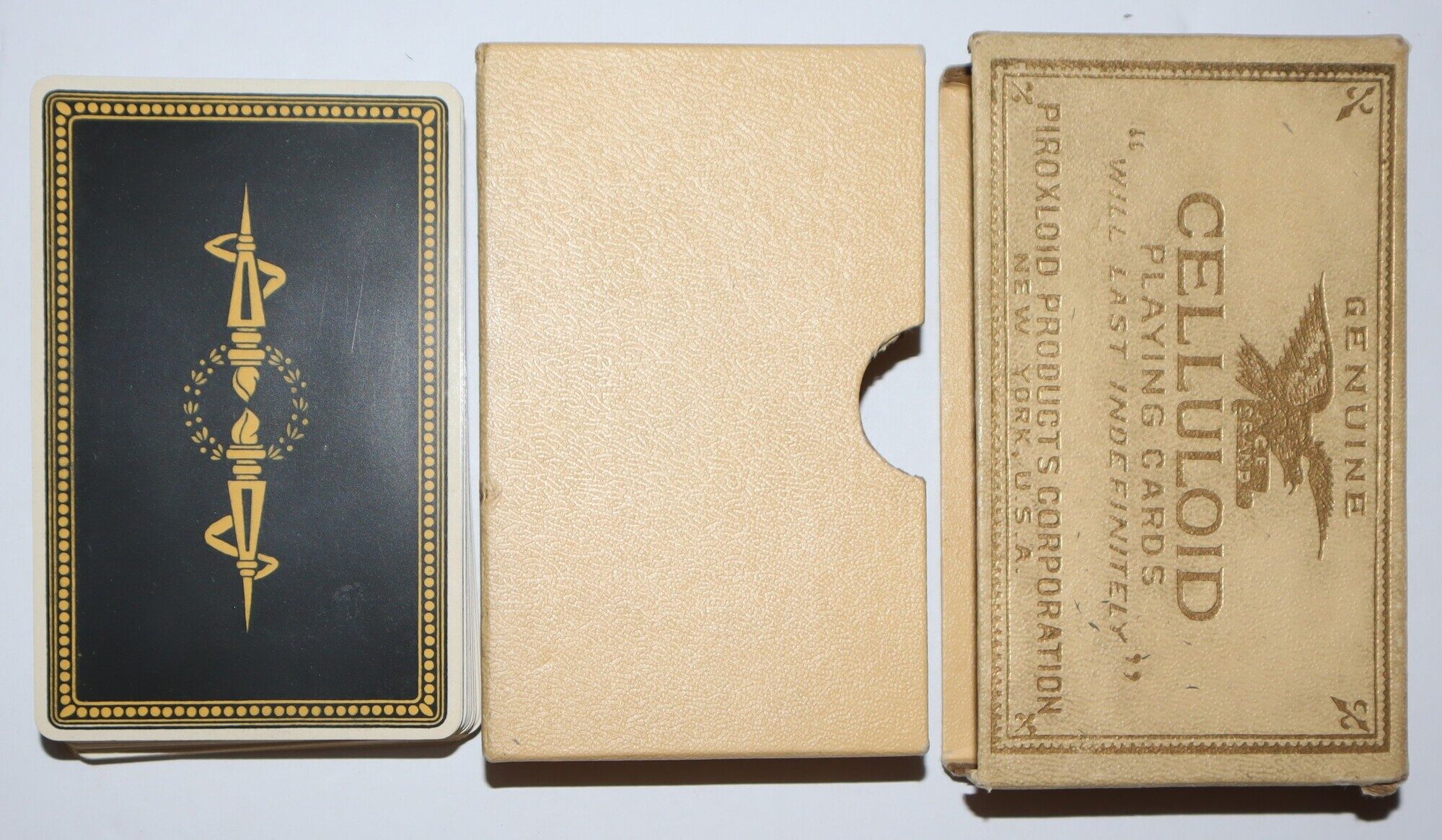 Genuine Celluloid Playing Cards 