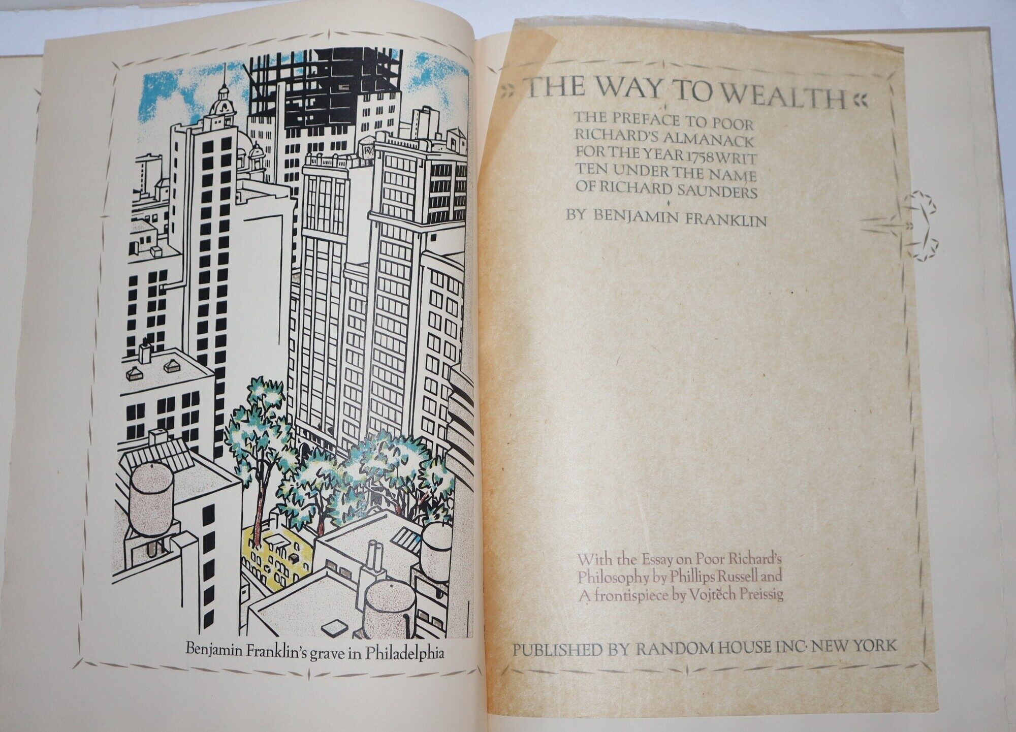 Image for The Way to Wealth. The Preface to Poor Richard's Almanack for the Year 1758 Written Under the Name of Richard Saunders The Way to Wealth. The Preface to Poor Richard's Almanack for the Year 1758 Written Under the Name of Richard Saunders