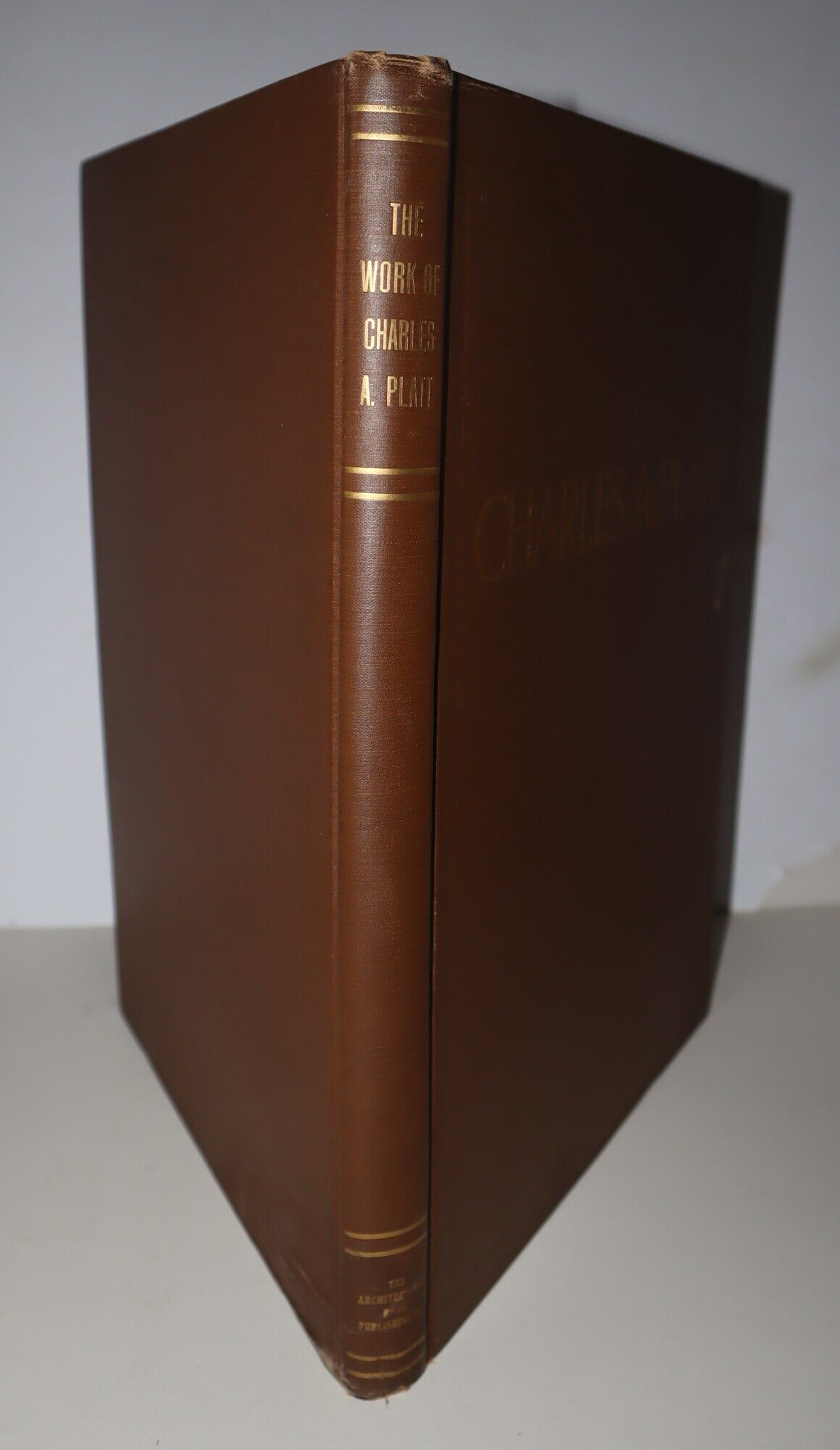 Monograph of the Work of Charles A. Platt. With an Introduction by Royal Cortissoz
