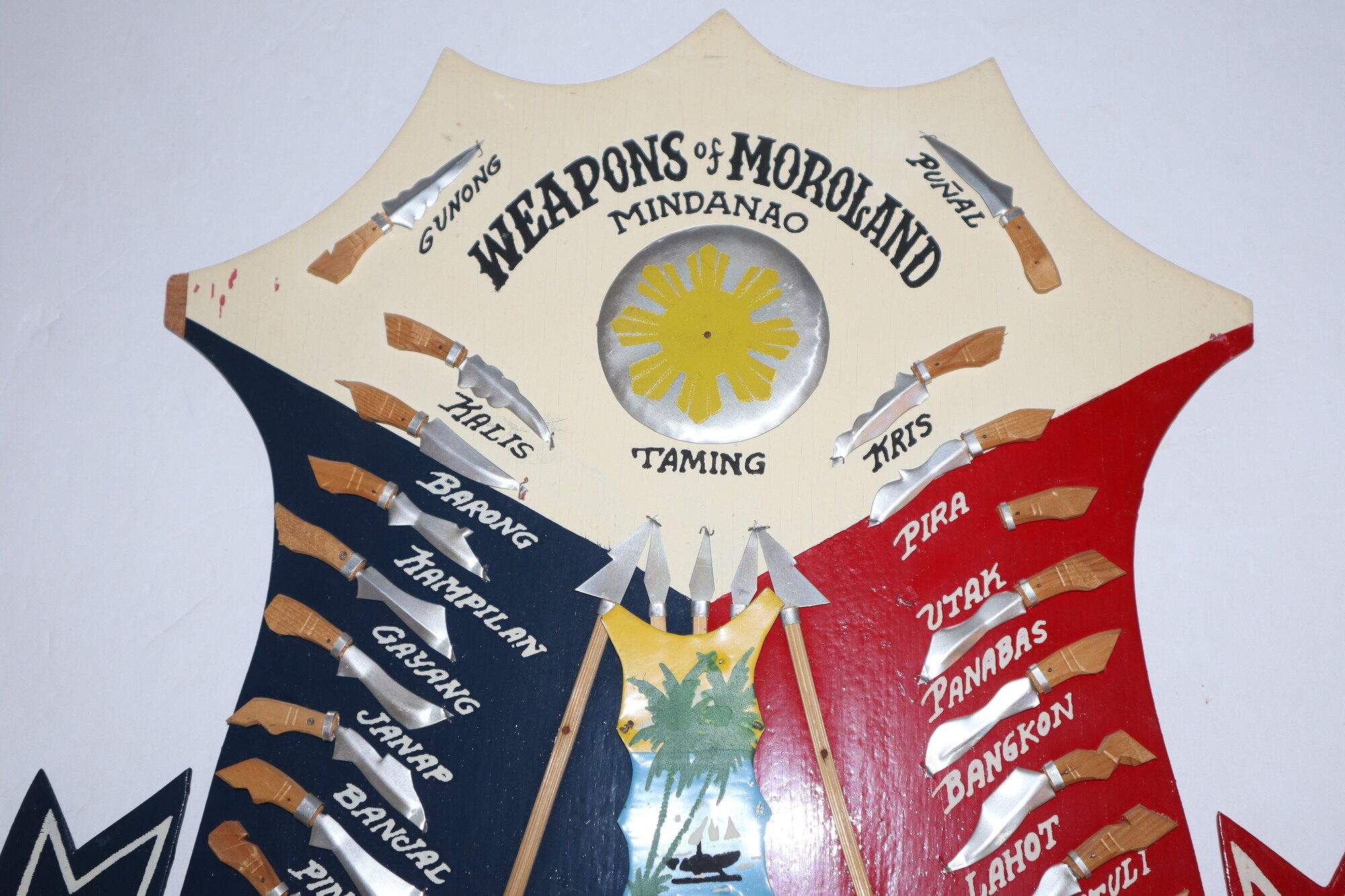 Weapons of Moroland Mindanao Philippines
