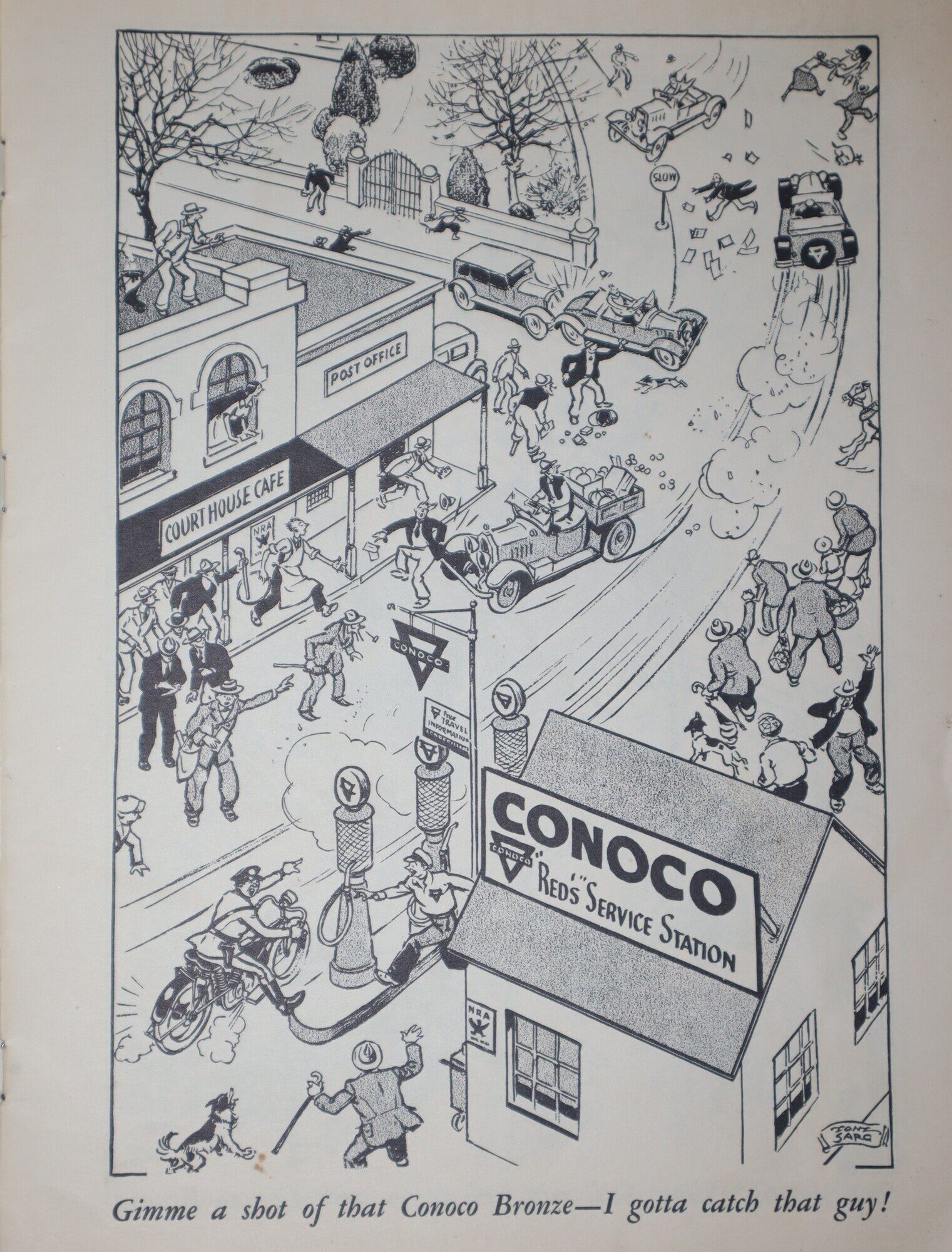 Tony Sarg's Bird's-Eye Views of Conoco Land