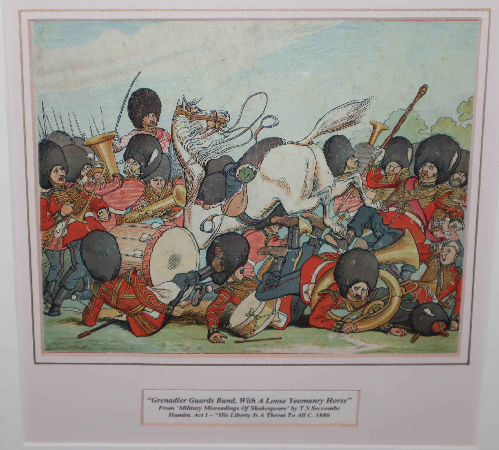 [Framed and Matted Color Print] 