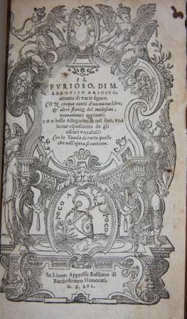 Image for Orlando Furioso, Con Cinque Canti d'un Nouvo Libro, & Altre Stanze del Medesimo nuovamente Aggiunti, Con Belle Allegorie: & nel fine, una Breve esposizione de gli oscuri vocabuli: Con la Tavola di tutto quello che nell'opera si contiene